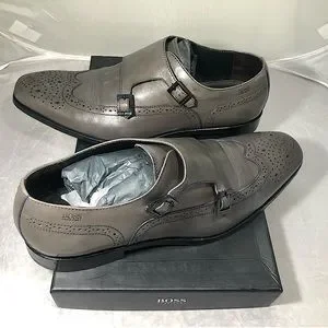Hugo Boss | Shoes | Hugo Boss Maxo Double Monk Strap Dark  display picture 1